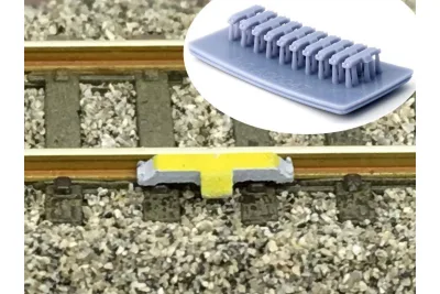 Modellbahn Union H0-A00047: H0 Indusi track magnets 10x