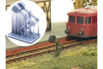 Modellbahn Union H0-A00090: H0 point rodding stretcher, 2x