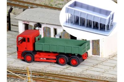 Modellbahn Union H0-A00325: H0 15m³ roll-off container
