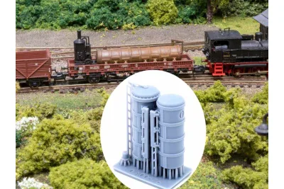 Modellbahn Union H0-A00676: H0 Imprägnierkessel