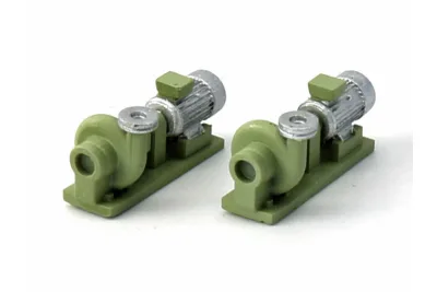 Modellbahn Union H0-A50113: H0 Zentrifugal-Pumpe Typ 1 Größe 1 2x