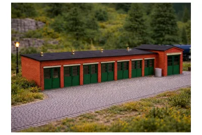 Modellbahn Union H0-B00188: H0 Elektrokarren Werkstatt EAW Mülheim-Speldorf