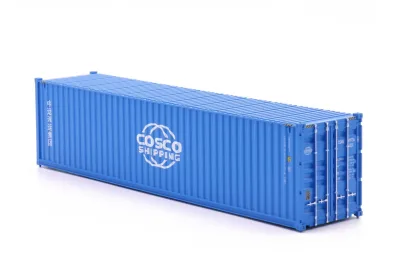 Modellbahn Union H0-C20007: H0 Container 40ft High Cube COSCO blau