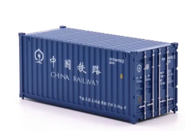Modellbahn Union H0-C20057: H0 container 20ft China Railway Express
