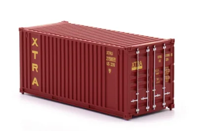 Modellbahn Union H0-C20083: H0 Container 20ft Flat Panel XTRA