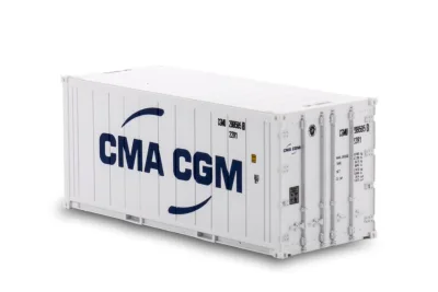 Modellbahn Union H0-C20097: H0 kontener chłodniczy 20ft CMA CGM