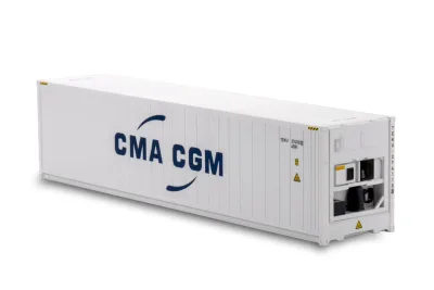 Modellbahn Union H0-C20115: H0 kontener chłodniczy 40ft CMA CGM
