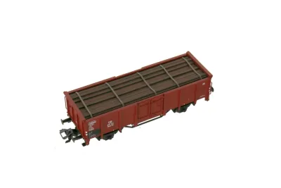 Modellbahn Union H0-F00035: H0 Carico per carro merci Omm55 tavole segate scure 98 x 30 mm