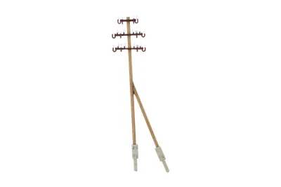 Modellbahn Union H0-L00187: H0 Telegrafenmast 3 Arme mit Stütze