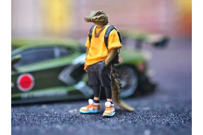 Modellbahn Union H0-W92011: H0 Figur Cooles Krokodil