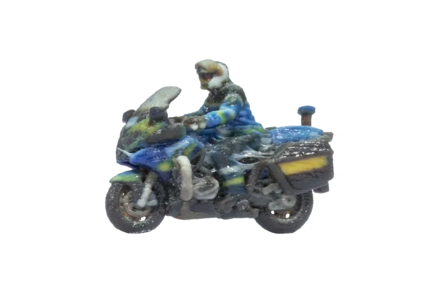 Polizeimotorrad Frankreich