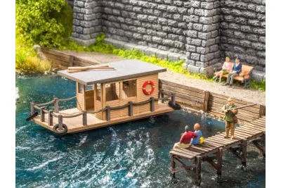 NOCH 14224: H0 Laser-Cut minis lakóhajó