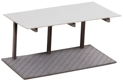 NOCH 14349: H0 Laser-Cut minis Freitragender Carport