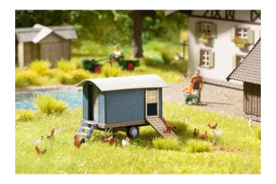 NOCH 14377: H0 Laser-Cut minis Hühnermobil