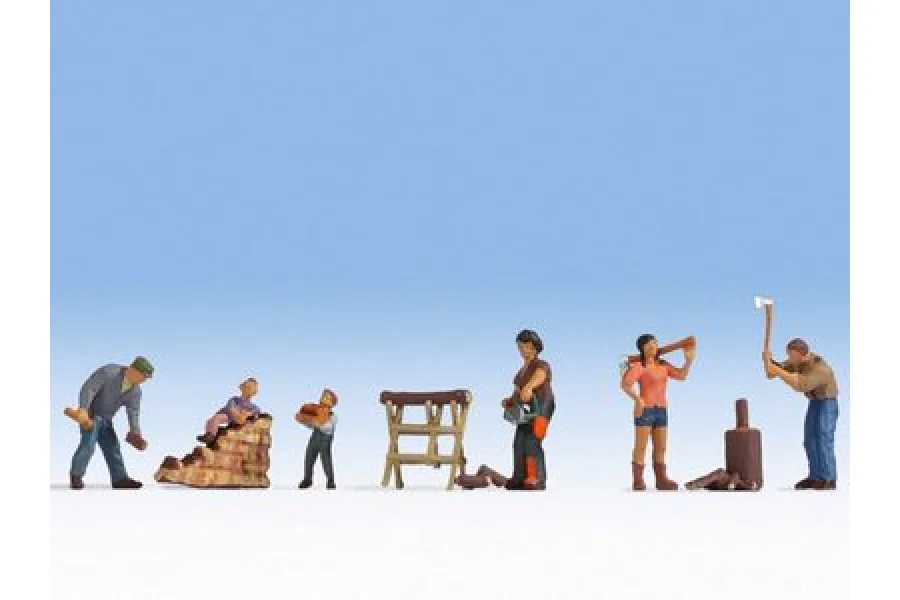 Chopping wood