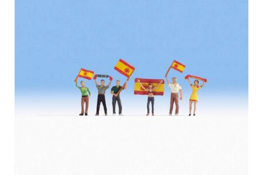 Spanische Fans