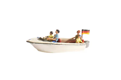 NOCH 16820: H0 Figuren Motorboot