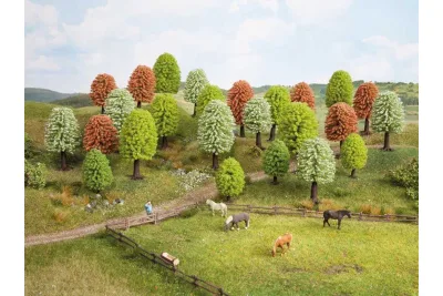 NOCH 26806: Frühlingsbäume 5-9cm 25x