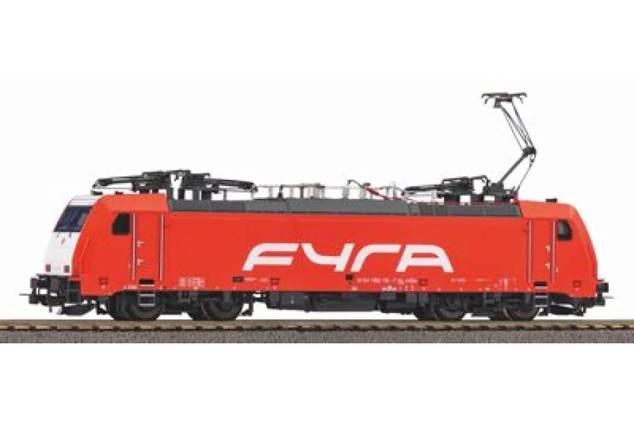 Locomotive électrique sonore BR 186 FYRA V, avec décodeur sonore PIKO