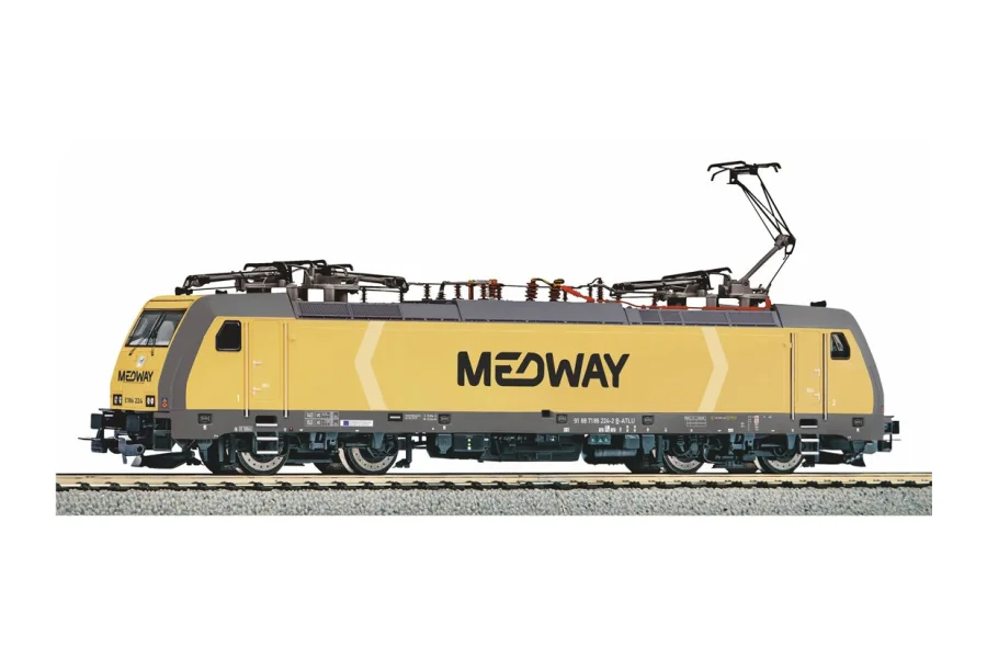 Locomotive électrique sonore BR 186 Medway VI, avec décodeur sonore PIKO