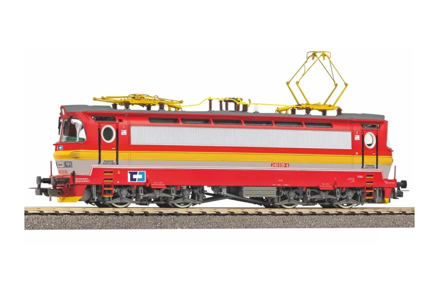 Locomotora eléctrica con sonido Rh 240 CD Cargo VI versión corriente alterna, incl. decodificador Sound PIKO