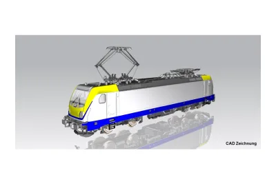 Piko 21799: Locomotive électrique sonore BR 187 SNCB VI version courant alternatif, avec décodeur sonore PIKO