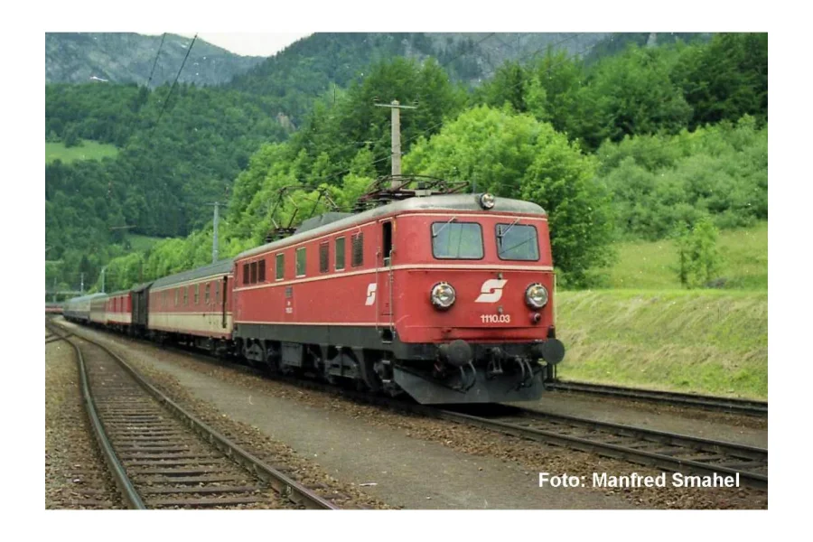 Locomotive électrique sonore Rh 1110.0 ÖBB IV version courant alternatif, avec décodeur sonore PIKO