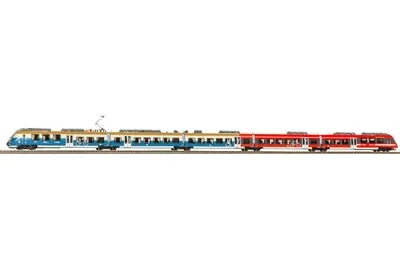 Piko 21825: Sound-Elektrotriebzug BR442 "Talent 2" S-Bahn Rostock DB AG VI 5tlg., inkl. PIKO Sound-Decoder