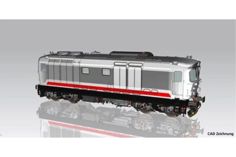 Locomotora diésel con sonido D.445 librea IC FS VI, incl. decodificador Sound PIKO