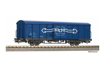 Piko 24556: Fedett tehervagon Gbs BahnExpress ÖBB IV