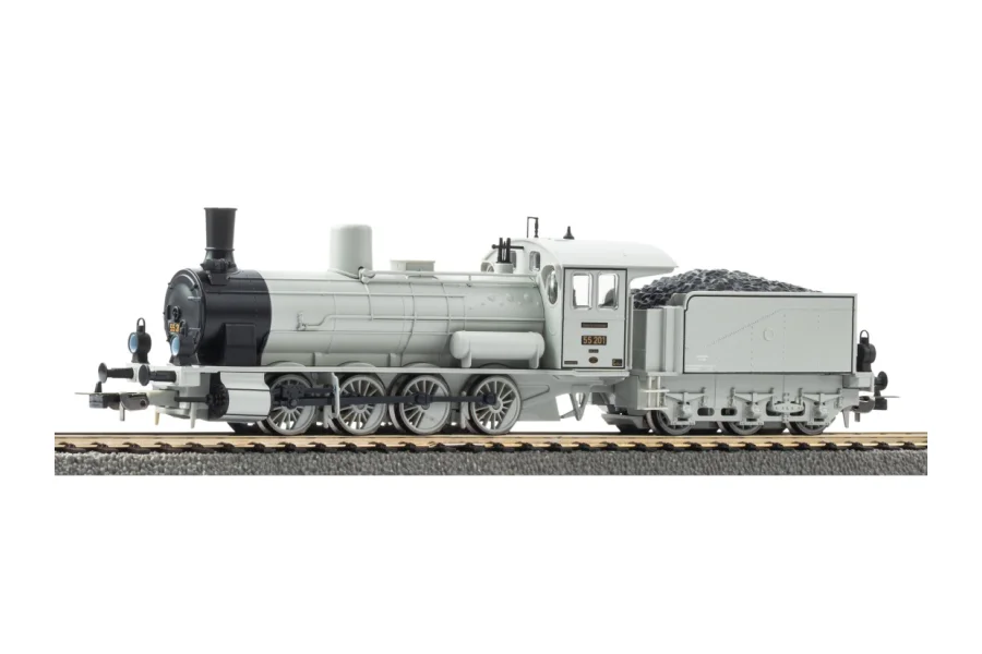 Звуковий паровоз з тендером BR 55 (G7.1) фотоокраска DRG II, з декодером звуку PIKO