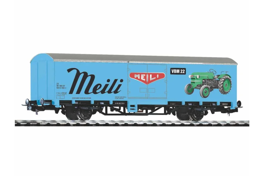 Критий вантажний вагон "Трактори Meili" SBB IV