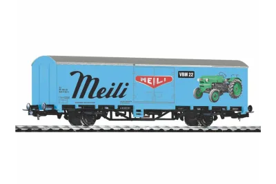 Piko 27728: Wagon couvert "Tracteurs Meili" SBB IV