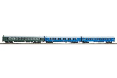 Piko 28319: Zestaw 3 wagonów osobowych typu Y Istropolitan/Dukla ČSD IV