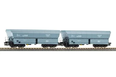 Piko 28341: Zestaw 2 wagonów samowyładowczych Fals PKP V