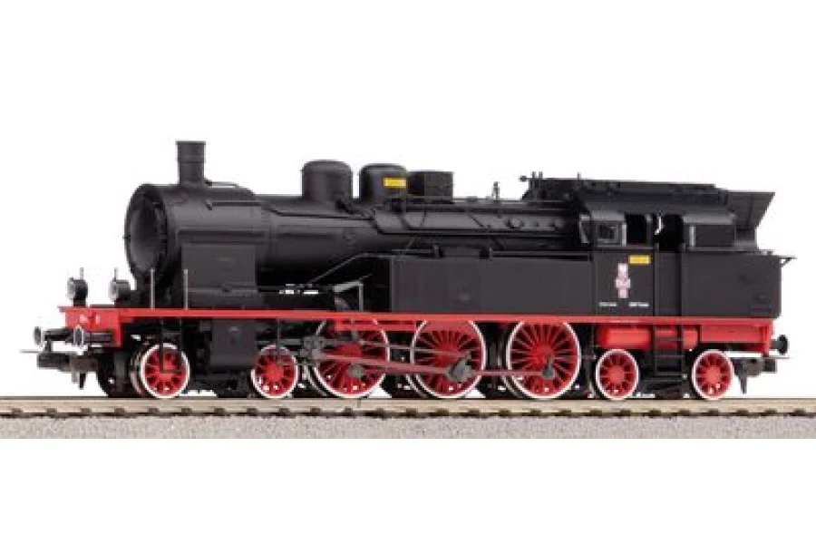 Locomotora de vapor sonora Oko1 PKP III, incl. decodificador de sonido PIKO y generador de vapor