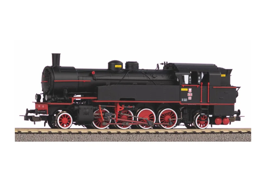 Locomotive vapeur sonore Tkt1-63 PKP III version courant alternatif, incl. décodeur sonore PIKO