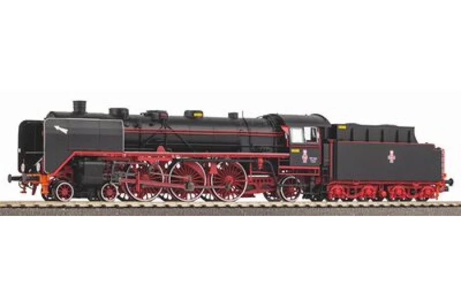 Locomotiva a vapore sonora BR Pm2 PKP IV, incl. decoder sonoro PIKO e generatore di vapore