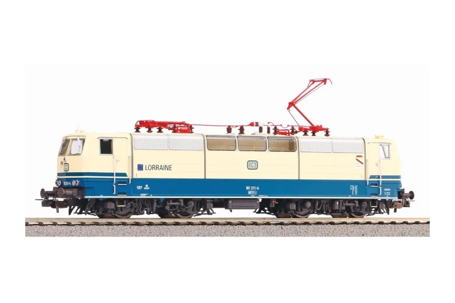 Звуковий електровоз BR 181.2 DB IV "Lorraine" версія змінного струму, з декодером звуку PIKO