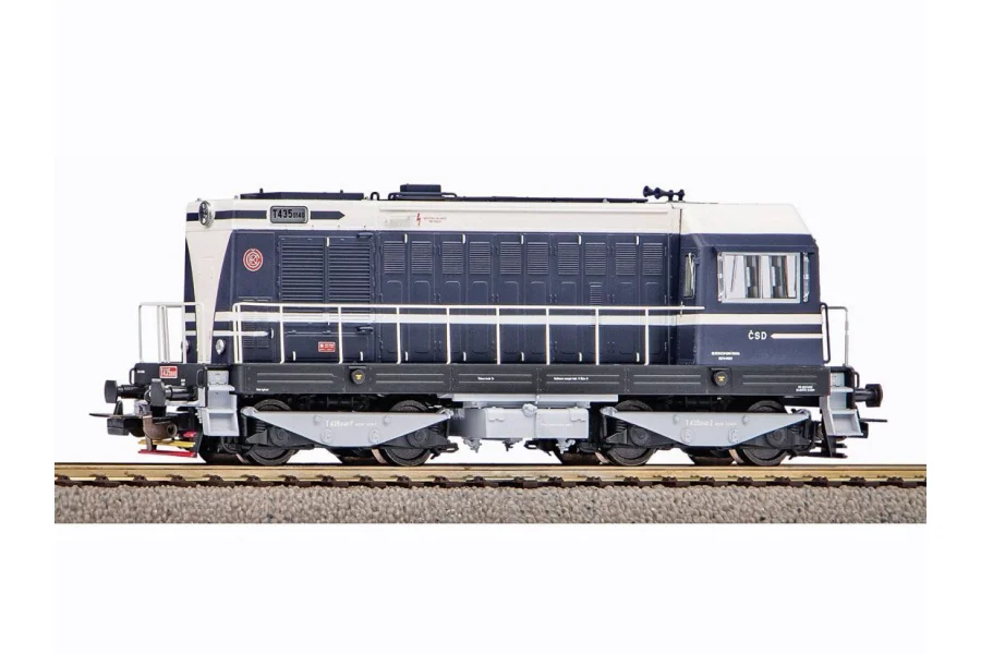 Locomotora diésel con sonido BR T 435 CSD IV, incl. decodificador Sound PIKO