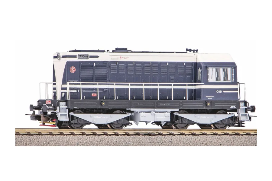 Звуковий тепловоз BR T 435 CSD IV версія змінного струму, з декодером звуку PIKO