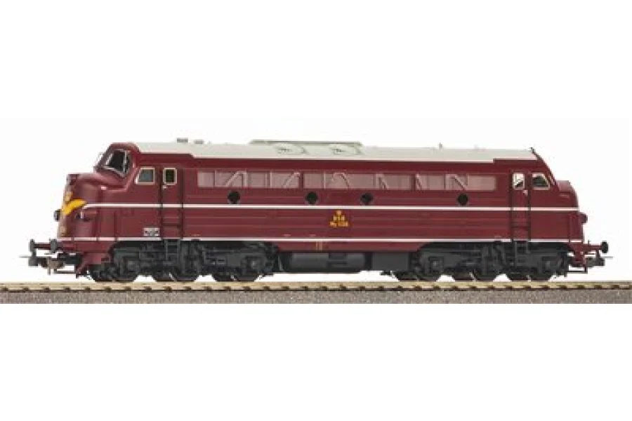 Locomotive diesel sonore My 1100 DSB III version courant alternatif, avec décodeur sonore PIKO