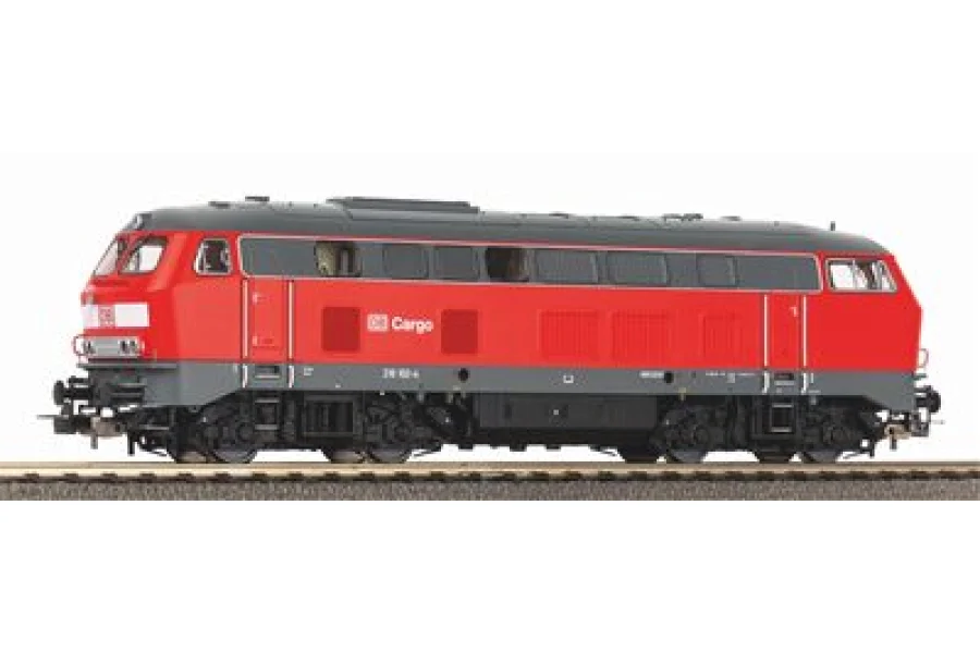 Locomotora diésel con sonido BR 216 DB IV versión corriente alterna, incl. decodificador Sound PIKO