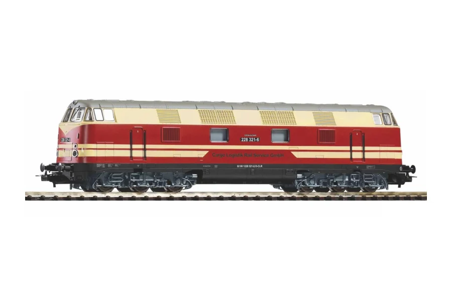 Звуковий тепловоз BR 228 Cargo Logistic Rail VI версія змінного струму, з декодером звуку PIKO