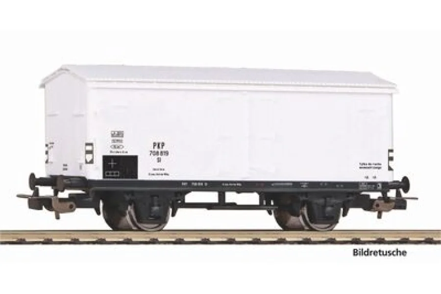 Fedett tehervagon ex FS PKP III