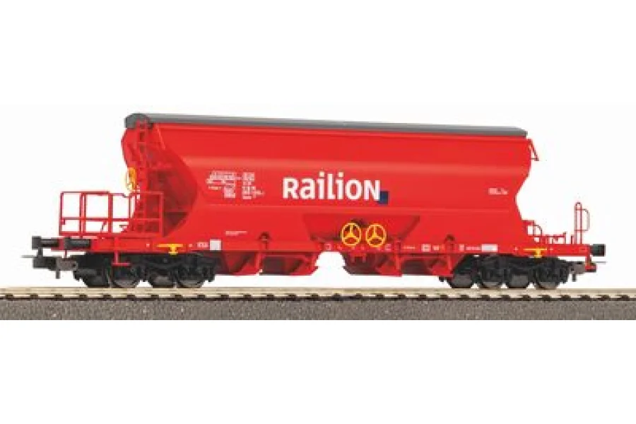 Centraal-zelflossende wagen Tanoos Railion-NS VI