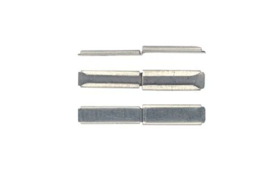 Railverbinder met niveaucompensatie, 6 stuks