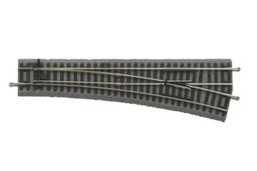 Aiguillage avec ballast, droite WR