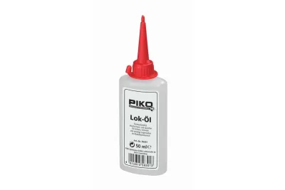 Piko 56301: Lok-Öl Nachfüllflasche mit Dosierspritze 50ml