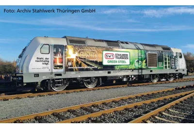 Piko 57345: Dízelmozdony TRAXX Stahlwerk Thüringen VI, váltóáramú változat